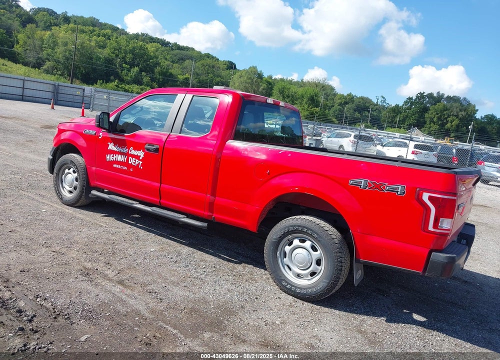 2015 FORD F-150 XL VIN: 1FTFX1EF5FKE44075