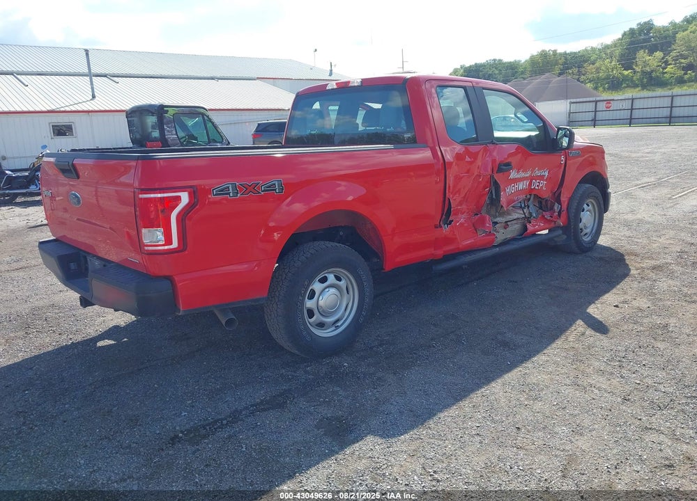 2015 FORD F-150 XL VIN: 1FTFX1EF5FKE44075