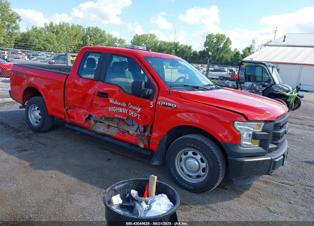 2015 FORD F-150 XL VIN: 1FTFX1EF5FKE44075