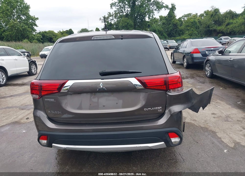 2016 MITSUBISHI OUTLANDER VIN: JA4AD3A39GZ019939