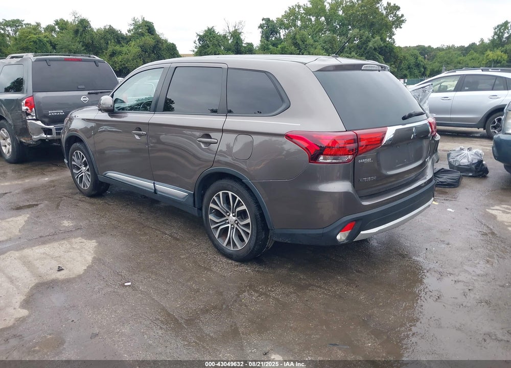 2016 MITSUBISHI OUTLANDER VIN: JA4AD3A39GZ019939