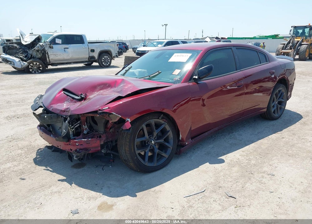 2019 DODGE CHARGER VIN: 2C3CDXCT7KH726361