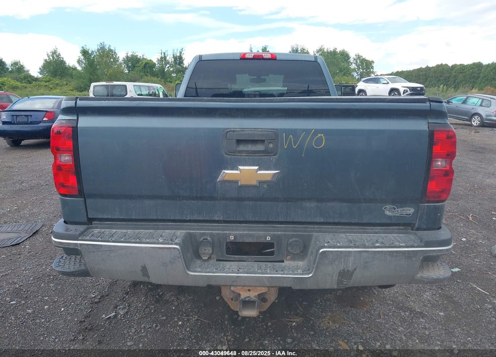 2015 CHEVROLET SILVERADO 2500HD LT VIN: 1GC2KVEG7FZ106262