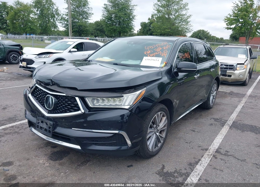 2018 ACURA MDX TECHNOLOGY PACKAGE   WATCH PLUS PKG VIN: 5J8YD4H58JL009447