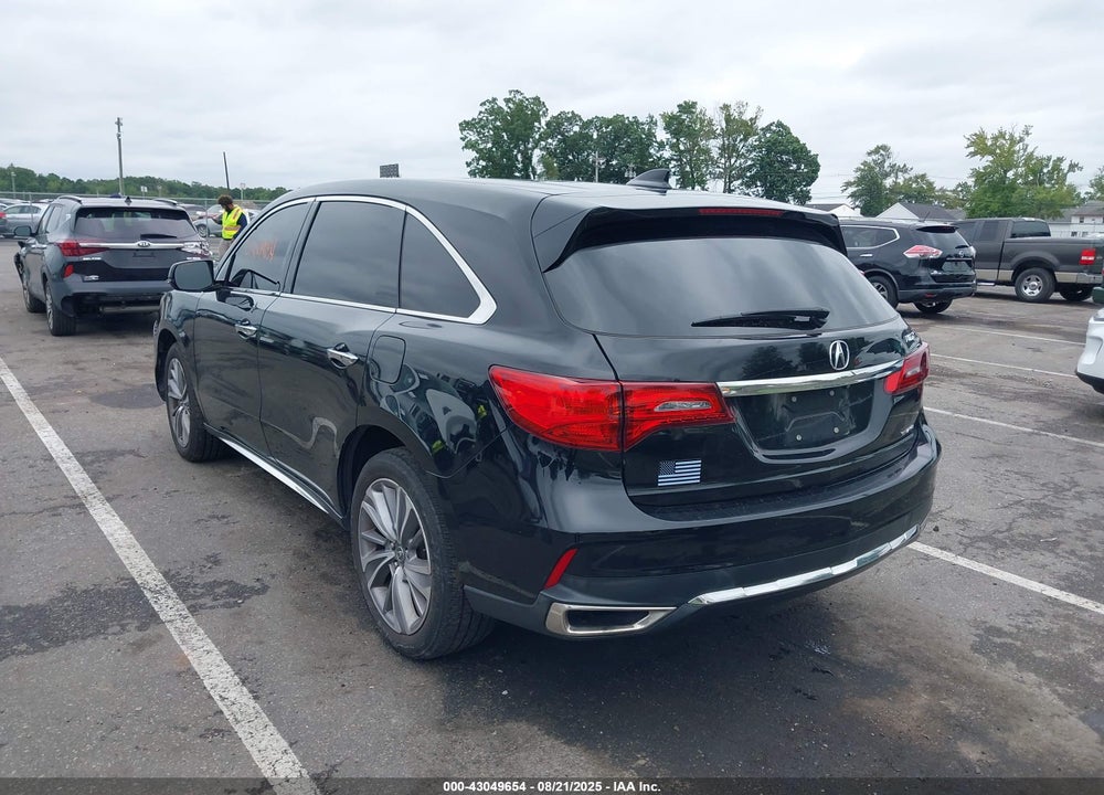 2018 ACURA MDX TECHNOLOGY PACKAGE   WATCH PLUS PKG VIN: 5J8YD4H58JL009447
