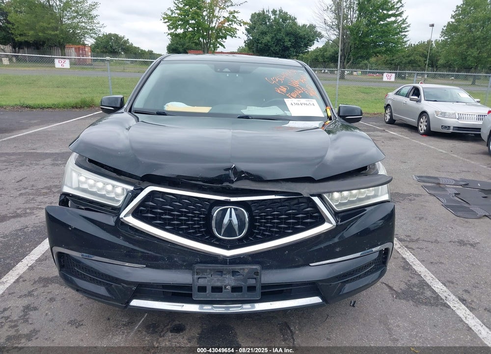 2018 ACURA MDX TECHNOLOGY PACKAGE   WATCH PLUS PKG VIN: 5J8YD4H58JL009447
