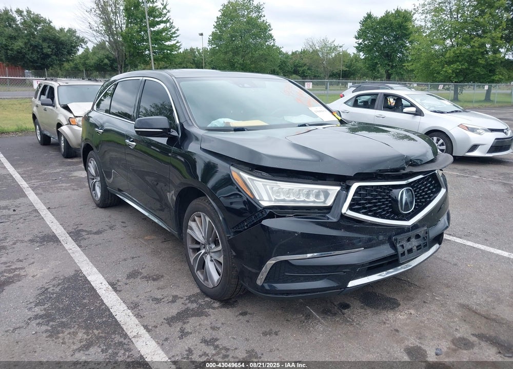 2018 ACURA MDX TECHNOLOGY PACKAGE   WATCH PLUS PKG VIN: 5J8YD4H58JL009447