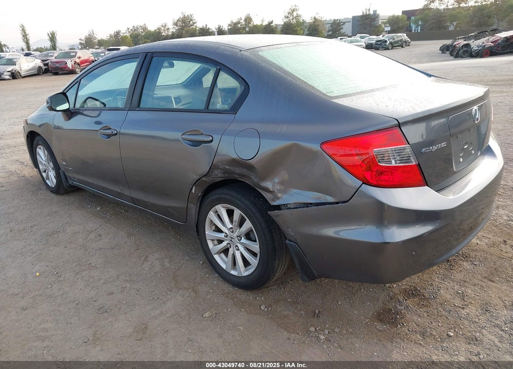 2012 HONDA CIVIC VIN: 19XFB2F91CE308084