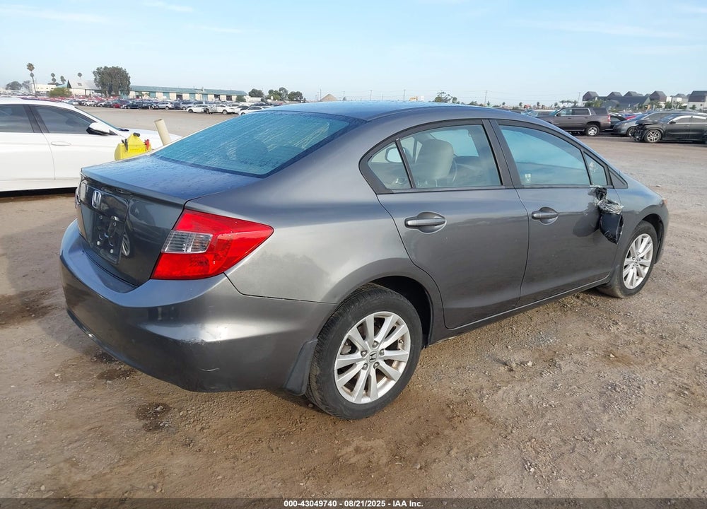 2012 HONDA CIVIC VIN: 19XFB2F91CE308084