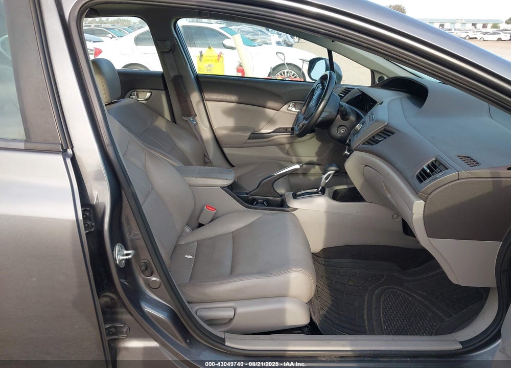 2012 HONDA CIVIC VIN: 19XFB2F91CE308084