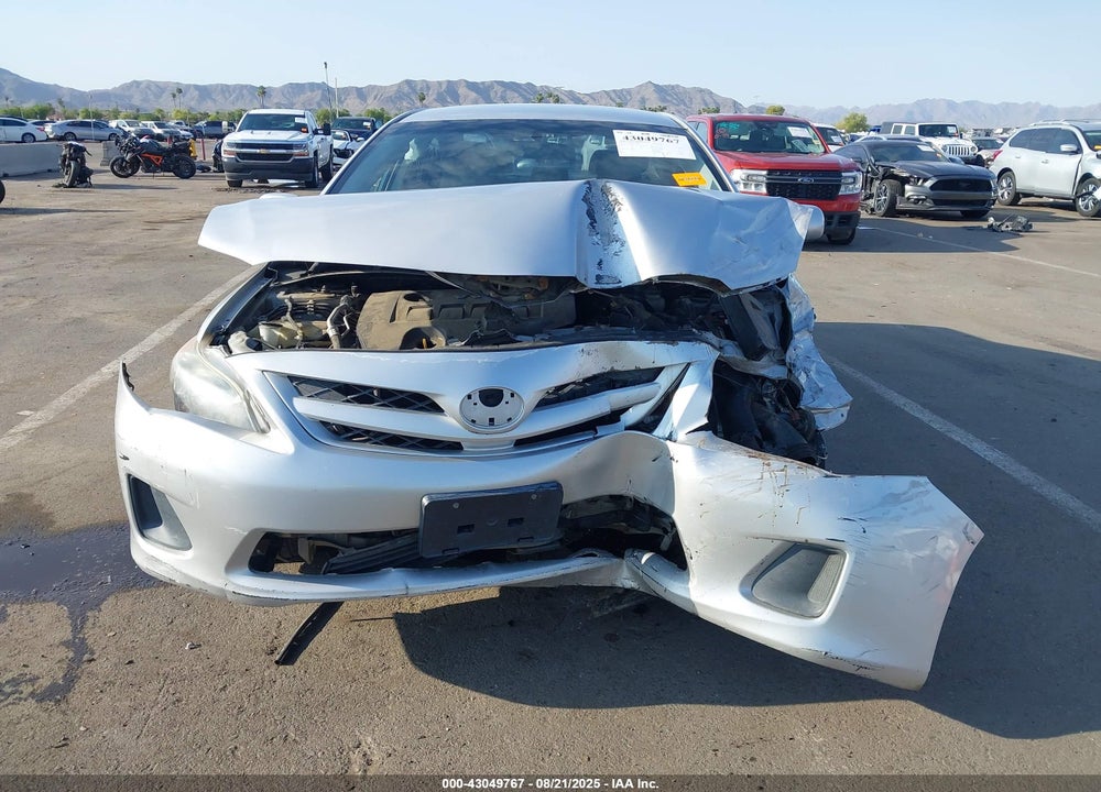 2012 TOYOTA COROLLA VIN: 2T1BU4EE0CC767205