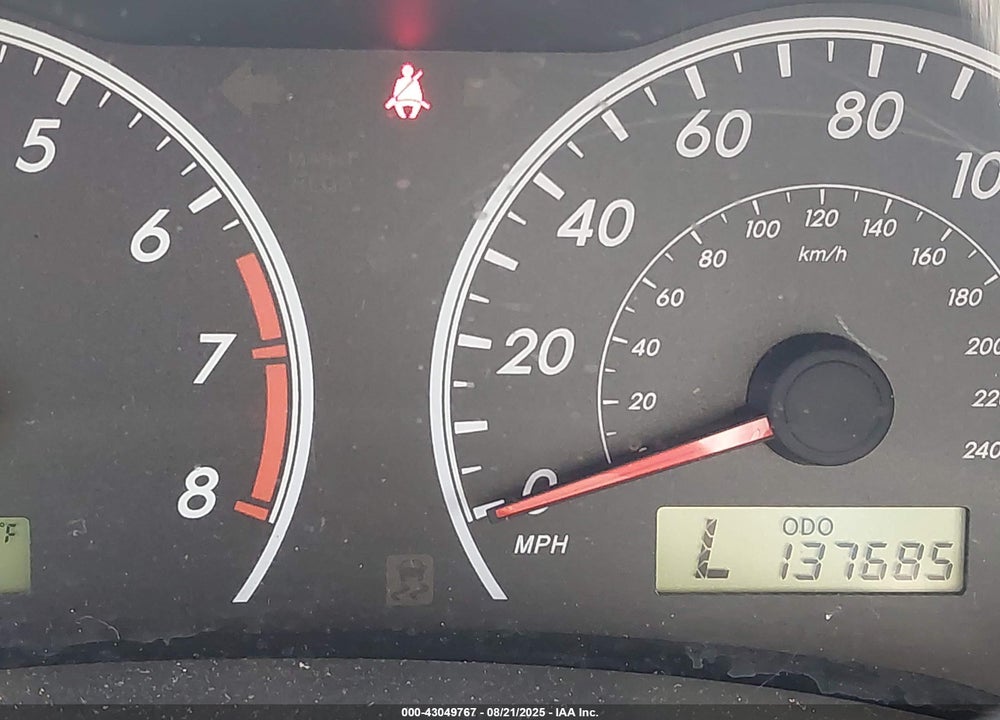 2012 TOYOTA COROLLA VIN: 2T1BU4EE0CC767205