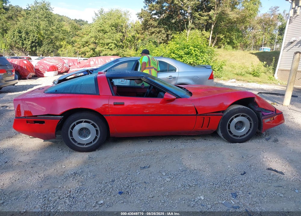 1987 CHEVROLET CORVETTE VIN: 1G1YY2184H5103909