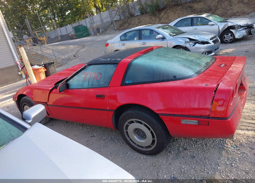 1987 CHEVROLET CORVETTE VIN: 1G1YY2184H5103909