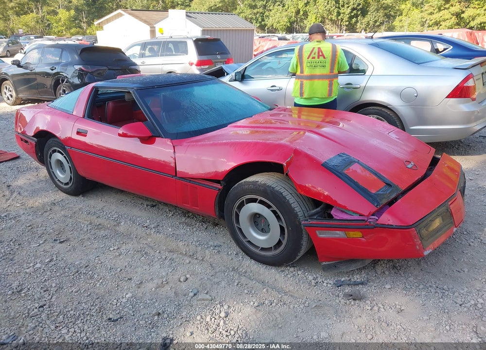 1987 CHEVROLET CORVETTE VIN: 1G1YY2184H5103909