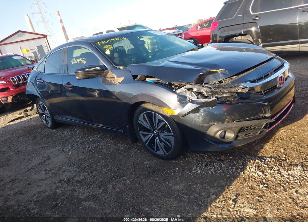2018 HONDA CIVIC EX-T VIN: JHMFC1F31JX027384