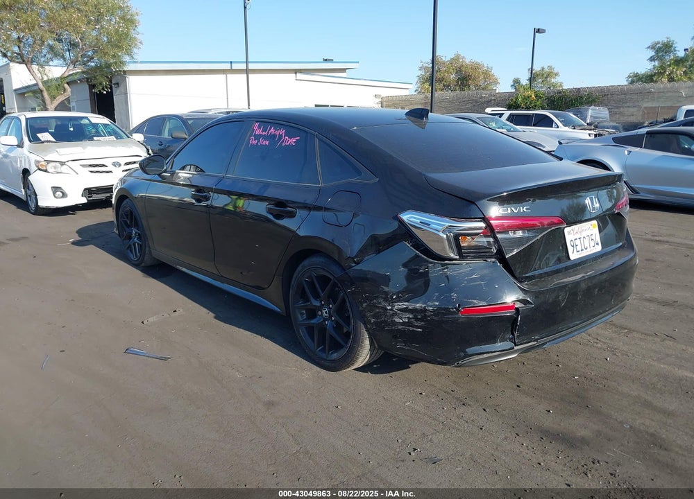 2023 HONDA CIVIC SPORT VIN: 2HGFE2F52PH504406