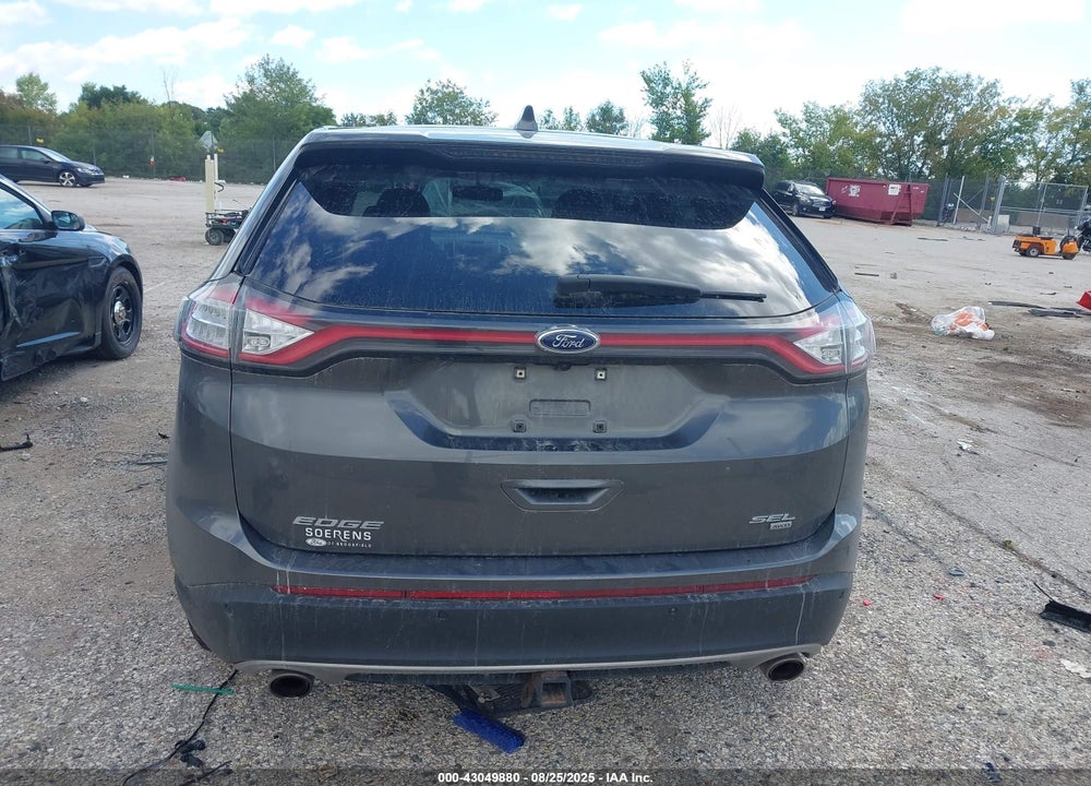 2015 FORD EDGE VIN: 2FMTK4J8XFBC25323
