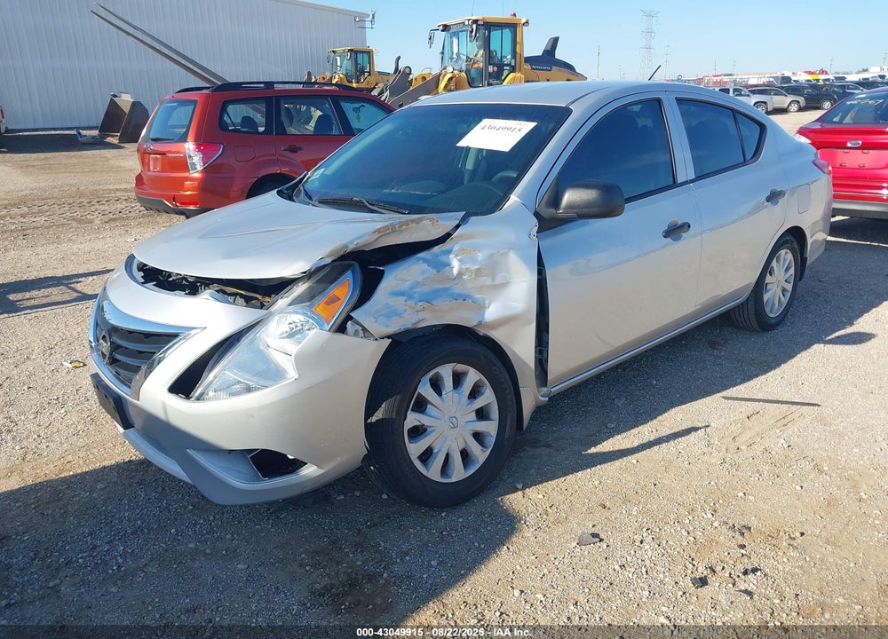 2015 NISSAN VERSA VIN: 3N1CN7AP8FL889891