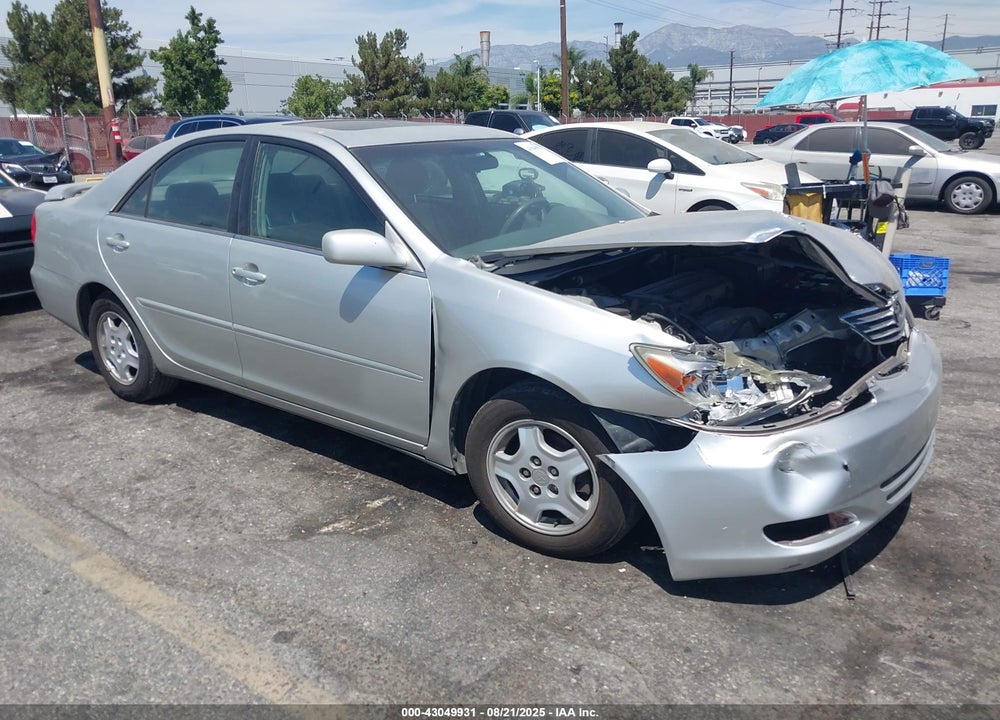 2002 TOYOTA CAMRY LE VIN: 4T1BE32K82U594449