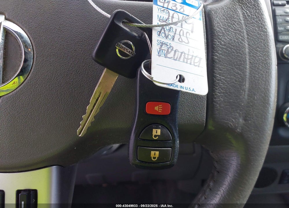 2019 NISSAN FRONTIER SL VIN: 1N6AD0ER4KN753680