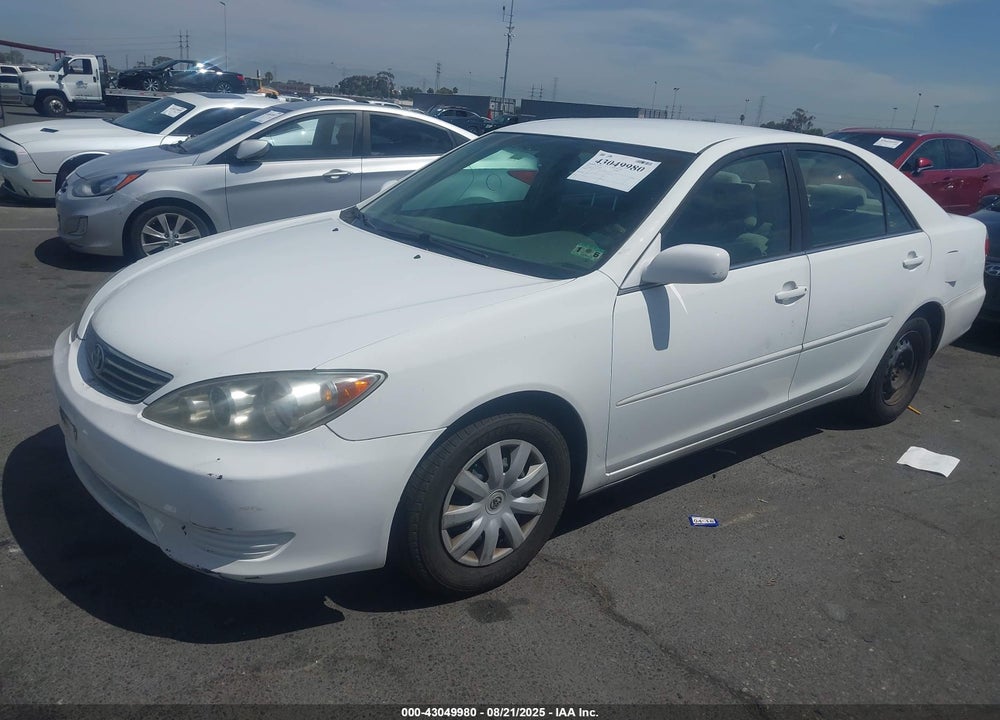 2005 TOYOTA CAMRY LE VIN: 4T1BE32K15U556405