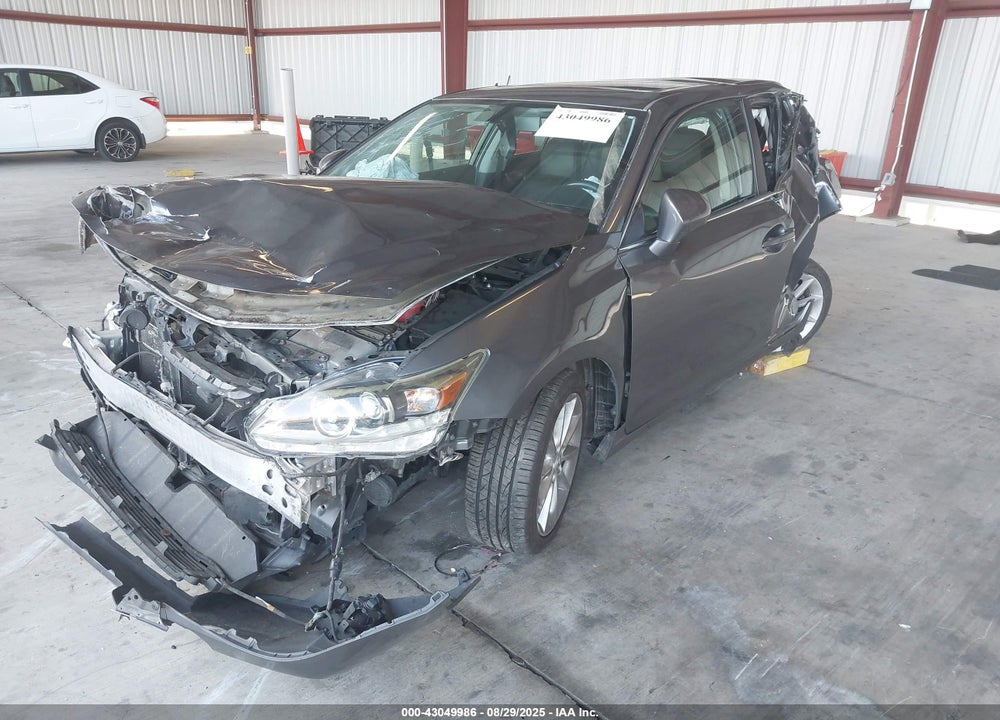 2013 LEXUS CT 200H VIN: JTHKD5BH0D2155251