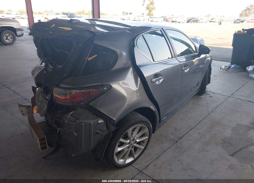 2013 LEXUS CT 200H VIN: JTHKD5BH0D2155251