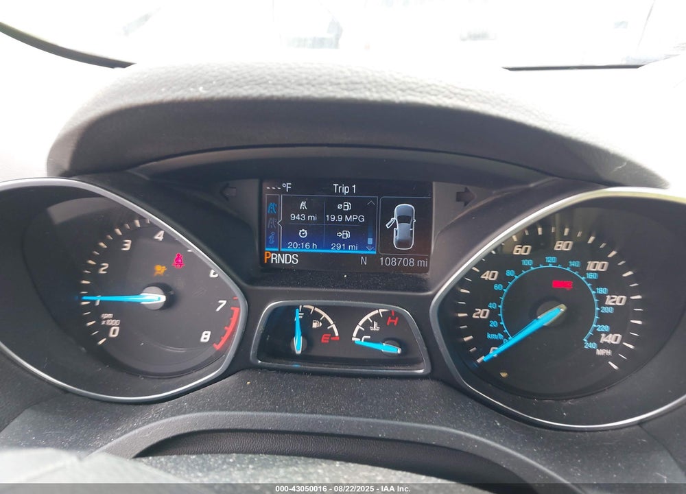 2013 FORD ESCAPE VIN: 1FMCU0HX2DUC72644