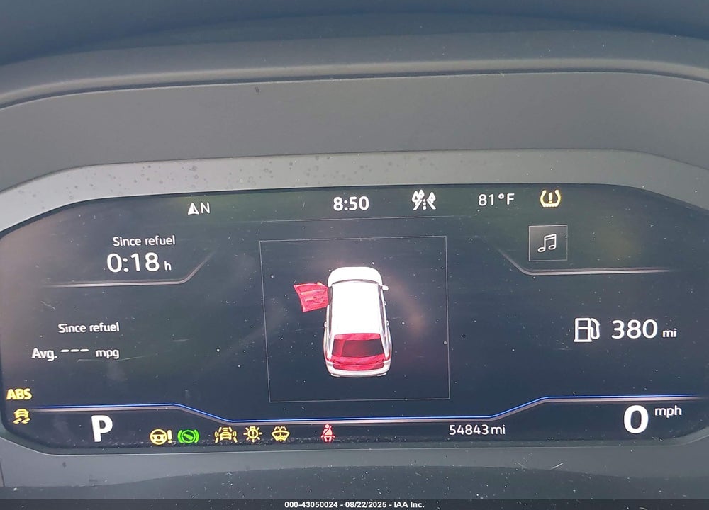 2022 VOLKSWAGEN ATLAS VIN: 1V2HR2CA4NC540738
