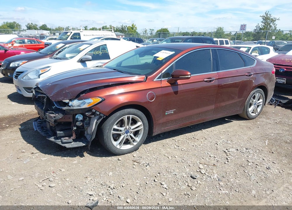 2016 FORD FUSION ENERGI TITANIUM VIN: 3FA6P0SU0GR402333