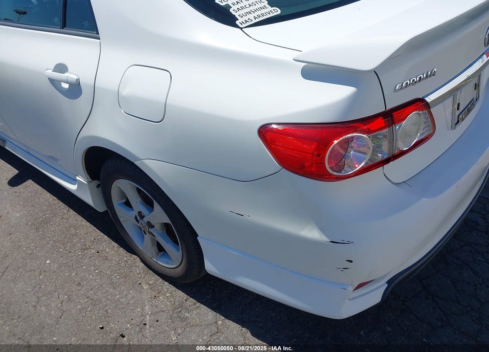 2012 TOYOTA COROLLA VIN: 2T1BU4EE8CC907727