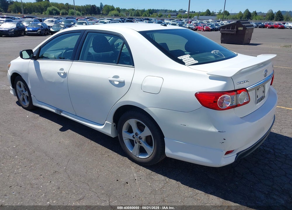2012 TOYOTA COROLLA VIN: 2T1BU4EE8CC907727
