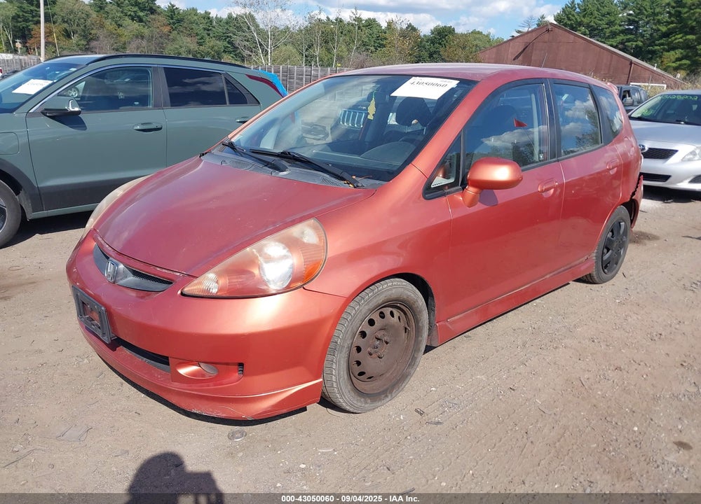 2007 HONDA FIT SPORT VIN: JHMGD38667S015354