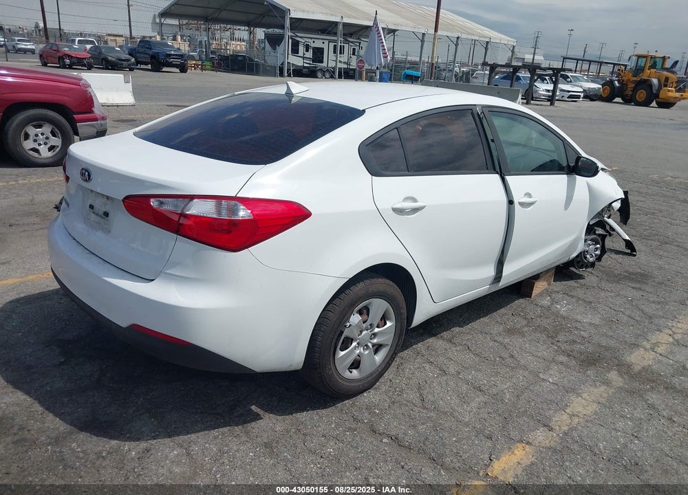 2016 KIA FORTE VIN: KNAFK4A67G5579173
