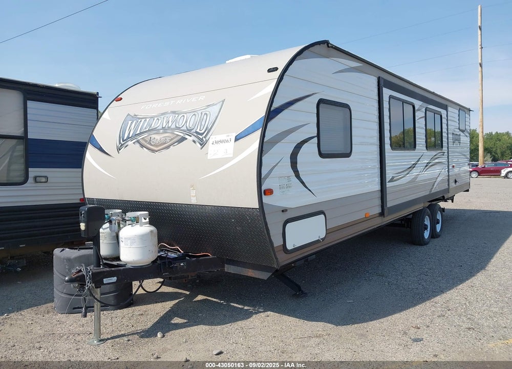 2017 FOREST RIVER WILDWOOD TOWAB VIN: 4X4TWDD27HT139934