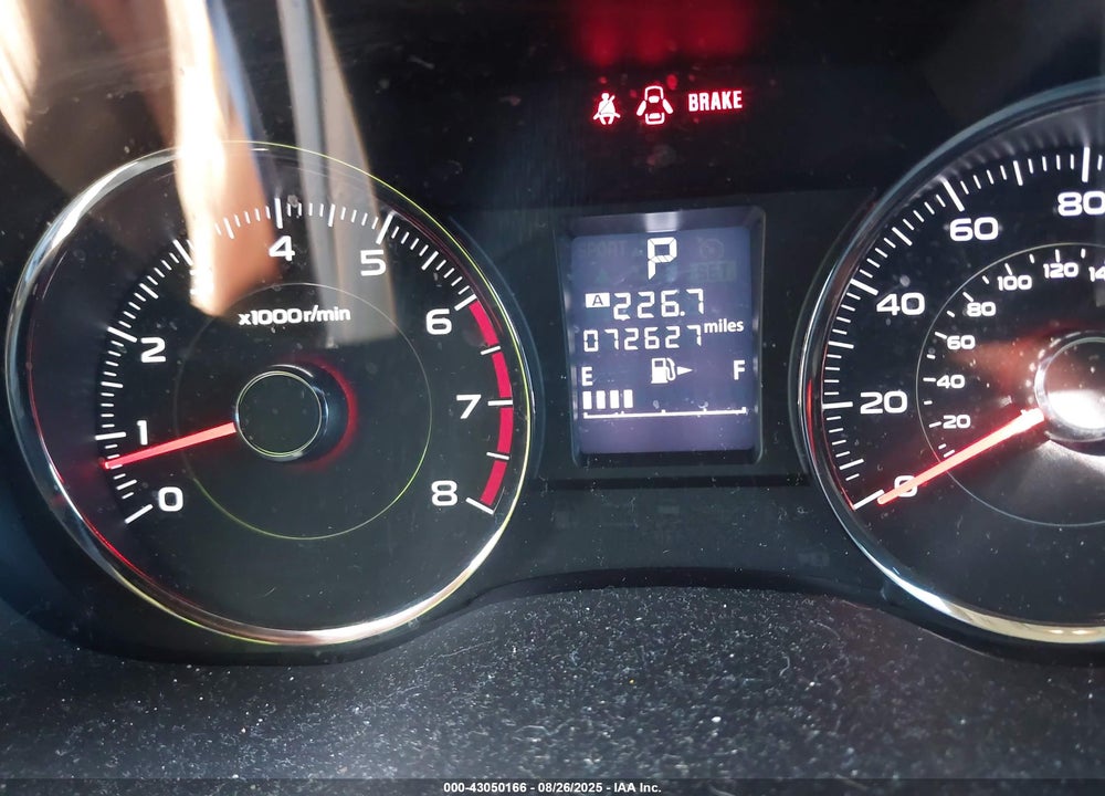 2015 SUBARU FORESTER VIN: JF2SJAUC5FH544909