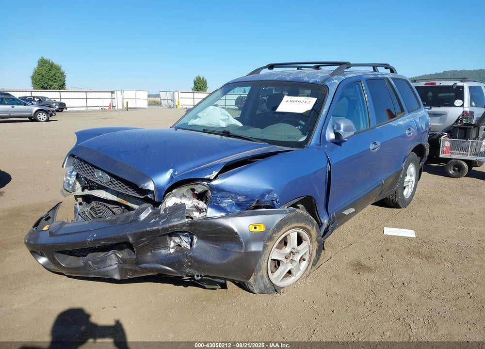2002 HYUNDAI SANTA FE GLS/LX VIN: KM8SC73D42U197110