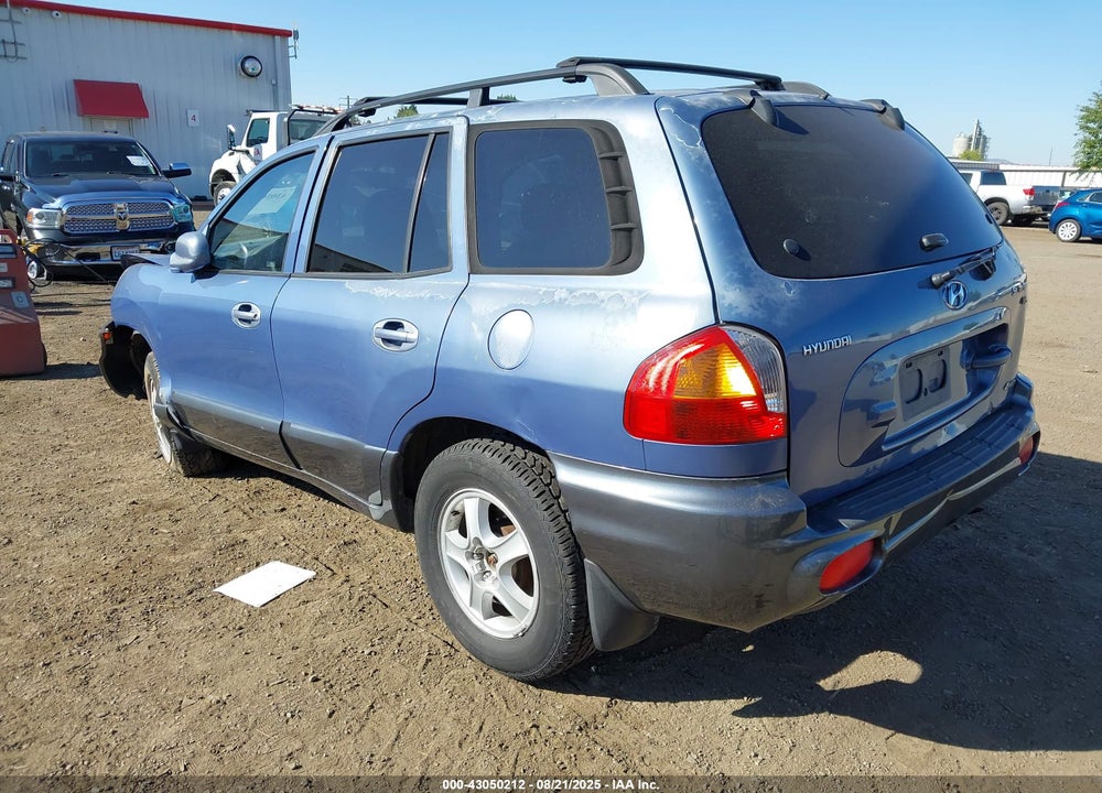 2002 HYUNDAI SANTA FE GLS/LX VIN: KM8SC73D42U197110