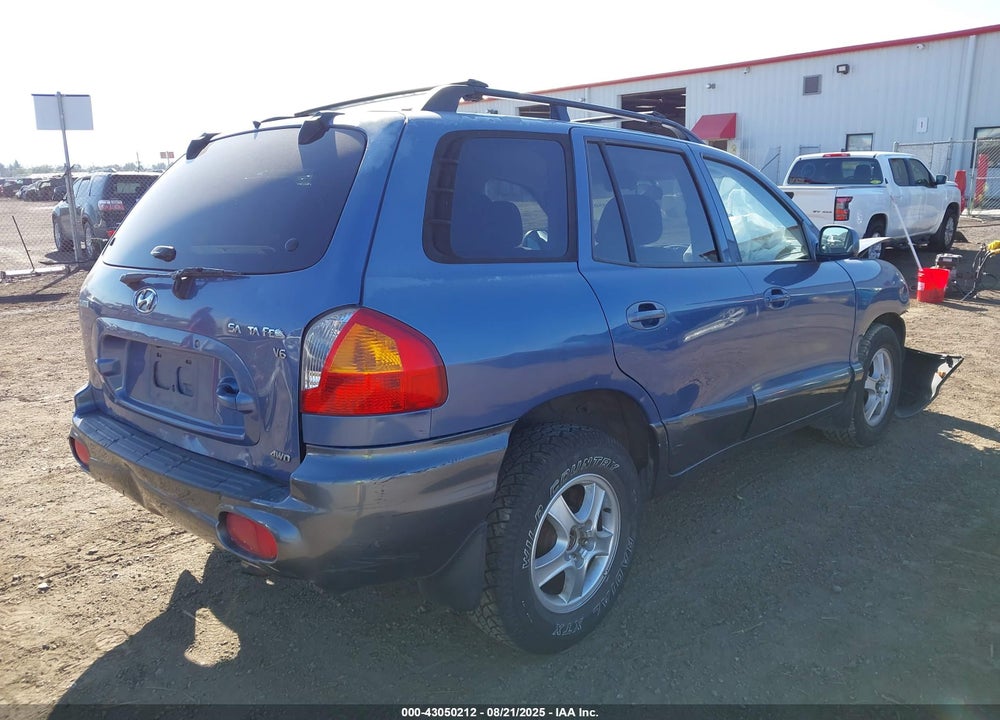 2002 HYUNDAI SANTA FE GLS/LX VIN: KM8SC73D42U197110