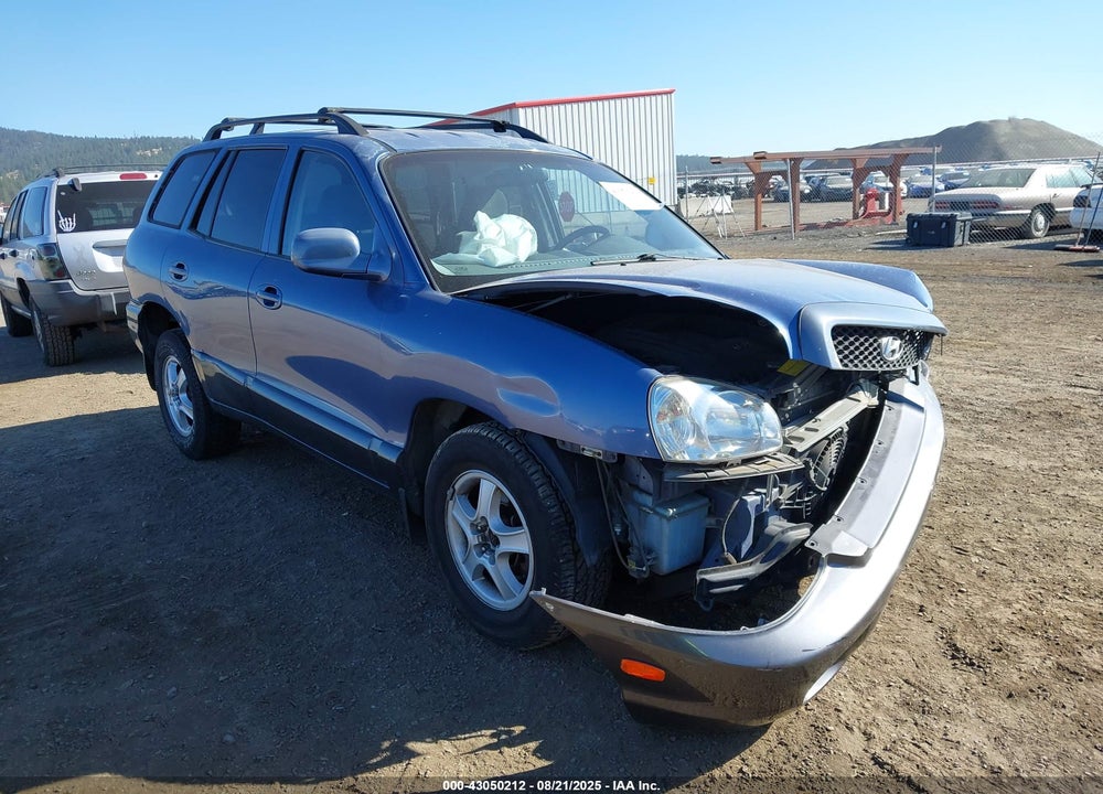 2002 HYUNDAI SANTA FE GLS/LX VIN: KM8SC73D42U197110
