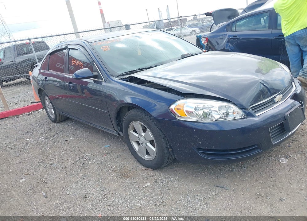 2008 CHEVROLET IMPALA LT VIN: 2G1WT58K389218352