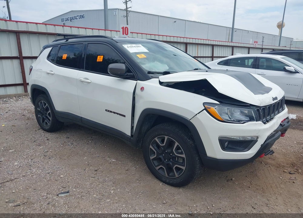 2019 JEEP COMPASS TRAILHAWK 4X4 VIN: 3C4NJDDB5KT766401