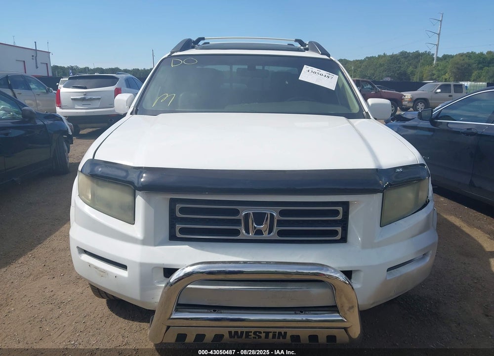 2008 HONDA RIDGELINE RTL VIN: 2HJYK16598H536003