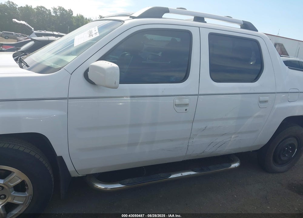 2008 HONDA RIDGELINE RTL VIN: 2HJYK16598H536003