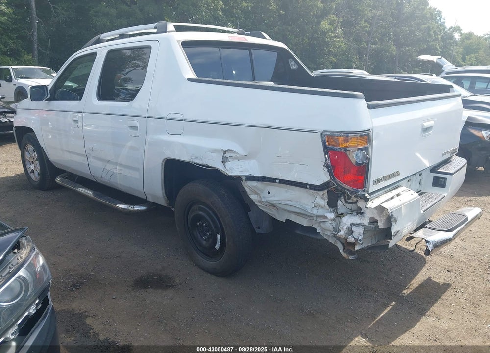 2008 HONDA RIDGELINE RTL VIN: 2HJYK16598H536003