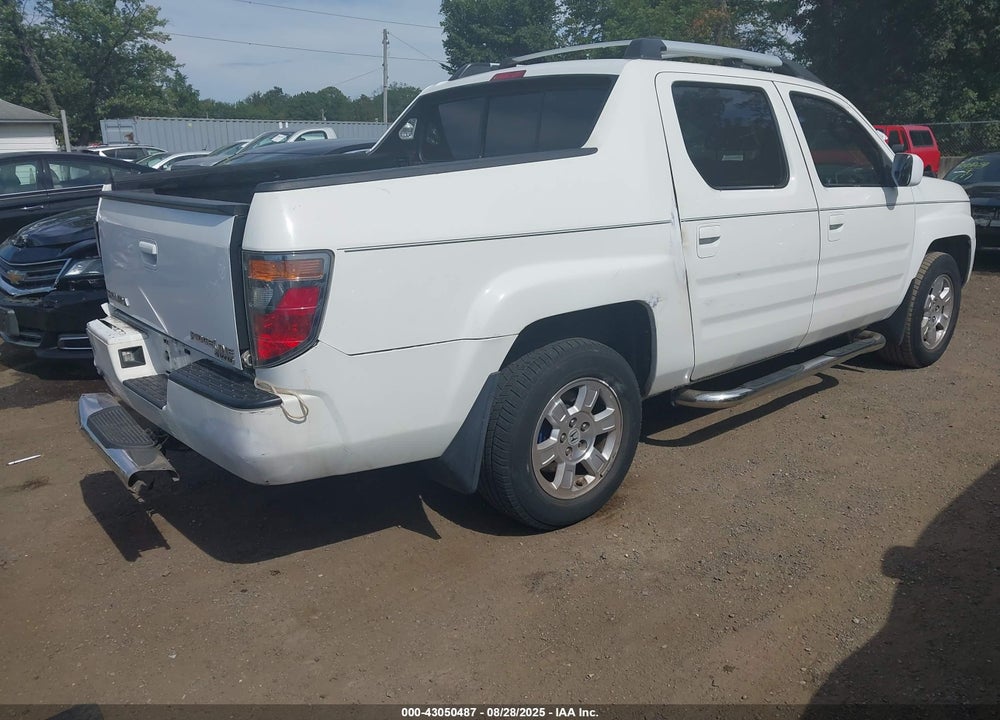 2008 HONDA RIDGELINE RTL VIN: 2HJYK16598H536003