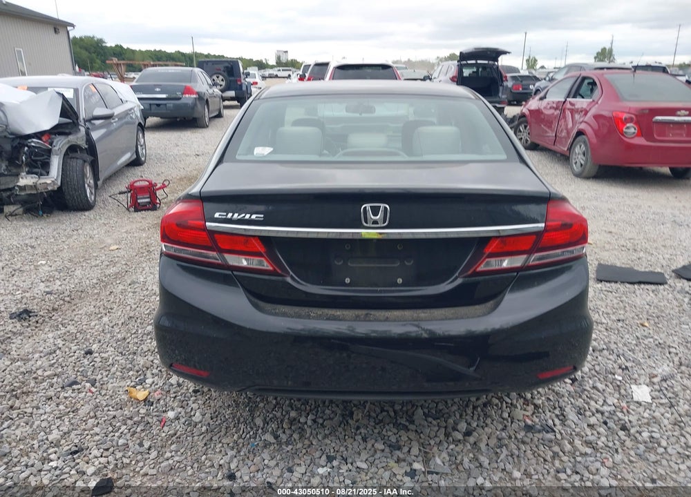 2013 HONDA CIVIC VIN: 19XFB2F86DE040139