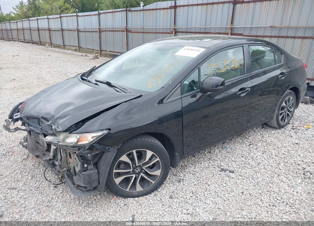 2013 HONDA CIVIC VIN: 19XFB2F86DE040139