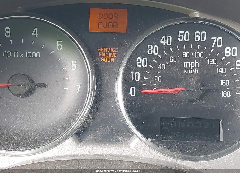2006 BUICK RENDEZVOUS CX VIN: 3G5DA03L46S569009